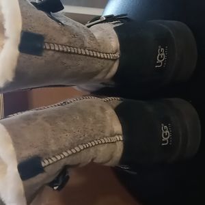 Ugg Classic Snake shearling fur boots 7